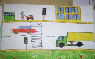 Правила дорожного движения в детском саду